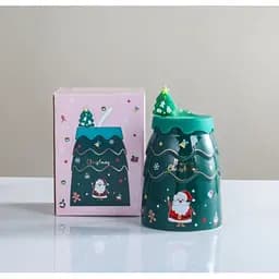 Стакан новогодний Merry Christmas 13333 400 мл зеленый