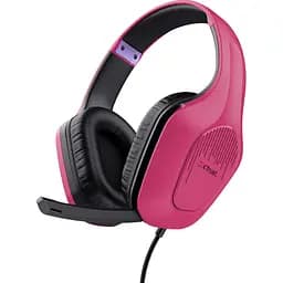 Игровые наушники Trust GXT 415 Zirox 3.5мм Pink (24992) [119420]