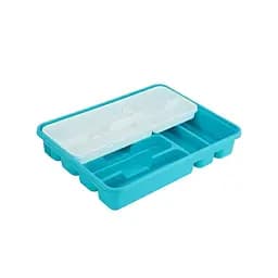 Лоток для столовых приборов, двойной "микси"