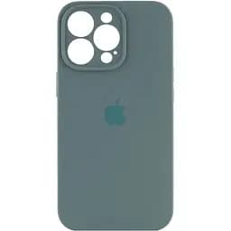 Чохол Epik Silicone Case Full Camera Protective (AA) для Apple iPhone 13 Pro (6.1) Зелений/Pine green