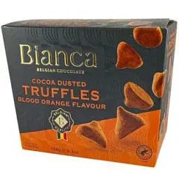 Трюфелі з какао-порошком Bianca cocoa dusted truffles blood orange 150 г