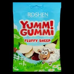Цукерки желейні Roshen Yummi Gummi Fluffy Sheep 70 г