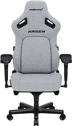 Крісло для геймерів Anda Seat Kaiser 4 Size XL Fabric Gray (AD12YDDC-XLL-20-G-CF) - мініатюра 7