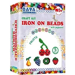 Набор для творчества Умняшка Магниты из термомозаики Фрукты TM-020 без планшета