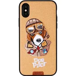 Чохол-накладка Remax Petit Series Case Apple iPhone X Brown