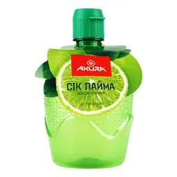 Сік лайма Akura концентрований 220 мл - мініатюра 2