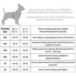 Шлея для собак м'яка Waudog Clothes Світловідбиваюча, з QR паспортом, ХS3, 32-35х22-24 см (2928) - мініатюра 5