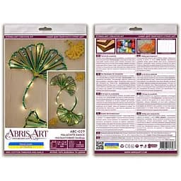 Набор стринг-арт "Малахитовый танец" Abris Art ABC-029 деревянная основа