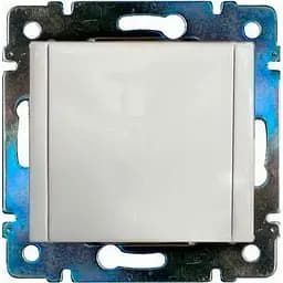 Розетка Brille 2К+3 16А с крышкой белая Валена (774422)