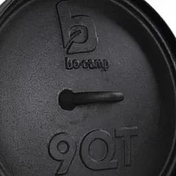 Казан з кришкою Bo-Camp Dutch Oven Cast Iron 31 cm / 7.1 L Black (2122415) - мініатюра 3