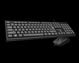 Набор комбо 2-в-1 клавиатура мышь MeeTion MT-C100 Keyboard and Mouse USB Corded RU/EN раскладки