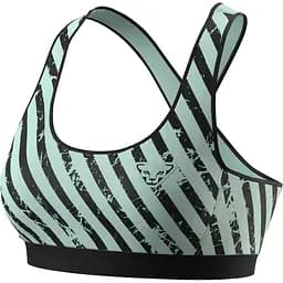 Топ жіночий Dynafit Alpine Graphic W Bra L Чорний-Зелений - мініатюра 3