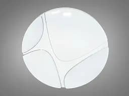 Люстра стельова LED Diasha Y2-26/500WHITE 72W, біла, сучасний стиль для коридору, вітальні, спальні, кухні