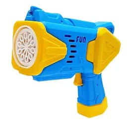 Дитячий генератор мильних бульбашок Пістолет Bambi 2238 (Blue) зі світлом