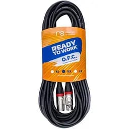 Микрофонный аудио кабель Maximum Acoustics XLR Male - XLR Female MICXX10 (Red) OFC 10m