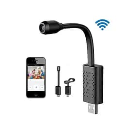 Міні wifi камера USB з гнучкою ніжкою Jianshu U21, 2 Мп, Full HD 1080P (100381)