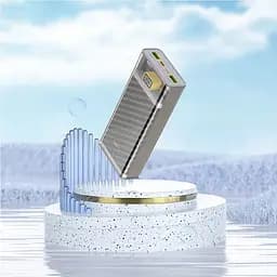 Зовнішній акумулятор HOCO J103A Discovery edition 22.5W fully compatible power bank(20000mAh) Gray (6931474788948) - мініатюра 9