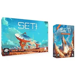 Настольная игра Feelindigo SETI: Поиски внеземного разума + Космические агентства (укр.) (FI25064+1)