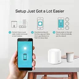 Система WiFi-Mesh Deco X20 AX1800, 1xGE LAN, 1xGE WAN, 2мод TP-Link teh0017176 - мініатюра 3