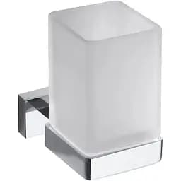 Склянка з тримачем Bemeta Plaza скло 118210019 білий