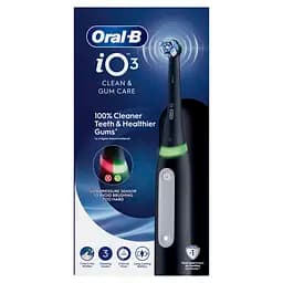 Електрична зубна щітка Oral-B iO 3 чорна - мініатюра 10