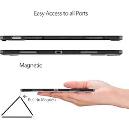 Чохол-книжка Dux Ducis Toby Series With Pencil Holder для Apple iPad Air 13` (2024-2026)/Pro 12.9` (2020-2022) Black [130630] - мініатюра 14