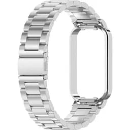 Ремінець-бампер DK CDK Metal Fitlink Steel Watch Band для Xiaomi Mi Band 8 Active (017613) (silver)