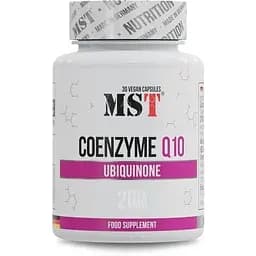 Коензим Q10 MST Coenzyme Q10 200 mg, 30 капсул для здоров'я серця