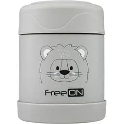 Термоконтейнер FreeON 350 мл сірий 