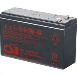 Акумулятор CSB AGM 12V (12V/4.5Ah/54Wh) (HR1218W) [112325]