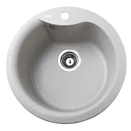 Гранітна мийка Globus Lux Orta перлина 485 000008748, Сірий