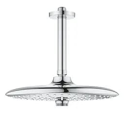 Верхній душ із стельовим кронштейном Grohe Euphoria 26461000, Хром