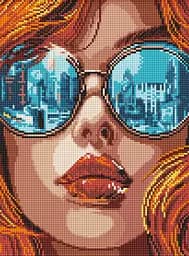 Набір з алмазною мозаїкою Пейзаж Лондона AMO8060, 30x40 см