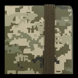 Щотижневик датований Buromax Military 2026 153 x 87 мм штучна шкіра світло-зелений (BM.2908-15) - мініатюра 5