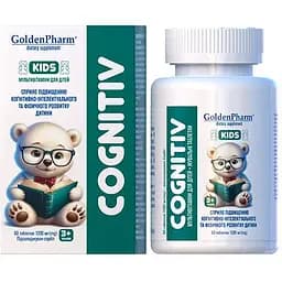 Мультивітаміни для дітей Golden Pharm Когнітив 60 шт.