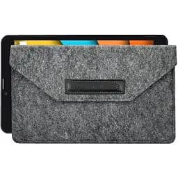 Чехол StatusCASE из войлока для планшета Sigma X-style Tab A81 Светло-серый