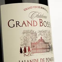Вино Chateau Grand Bossuet 2022 AOP Laland de Pamerol червоне сухе 0.75 л  - мініатюра 3