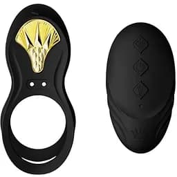 Виброкольцо Zalo Bayek 8.5 см черный