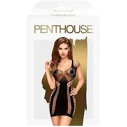 Міні-сукня з сюрреалістичним візерунком Penthouse Juicy Poison Black S/M/L