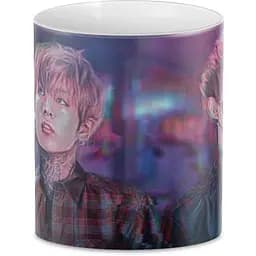 Кухоль GeekLand маска BTS BTS 02.60 330 мл білий