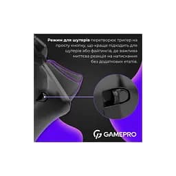 Геймпад GamePro GPS13B BT 5.3/USB/PC/iOS/Android/PS3/PS4 RGB Black (GPS13B) - мініатюра 6