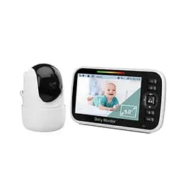 Видеоняня Baby Monitor SM651B двухсторонней связью, датчиком звука и ночным видением