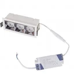 Світильник точковий Brille LED HDL-DT 203/3*4W WW WH 36-301