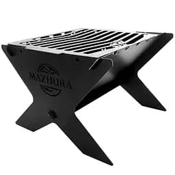 Мангал Mazhura с решеткой 21х30х30 см (mz715503)