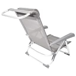Крісло розкладне Bo-Camp Saint-Tropez Grey (1204796) - мініатюра 8