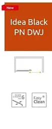 Шторка для ванни Radaway Idea Black PN DWJ 160 10003160-54-01R права - мініатюра 2