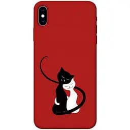 Чохол Demsky Закохані коти для Apple iPhone X (5.8)