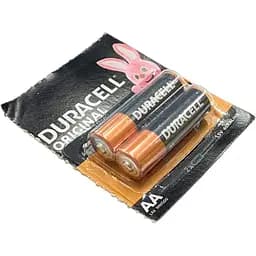 Батарейки щелочные Duracel AA LR06 (в упаковке 2 шт.)