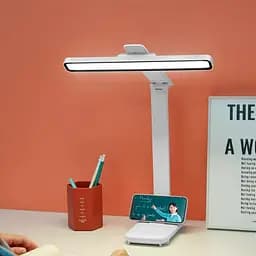 Лампа акумуляторна настільна XO OZ07 Tri-colour Multi-Speed Desk Lamp White - мініатюра 3