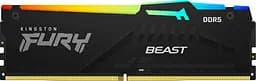 Пам'ять ПК DDR5 32GB KIT (16GBx2) 5600 FURY Beast RGB Kingston teh0014326